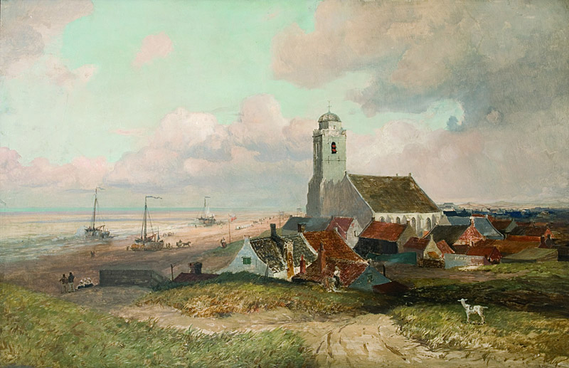 Emil Neumann Blick auf Katwijk